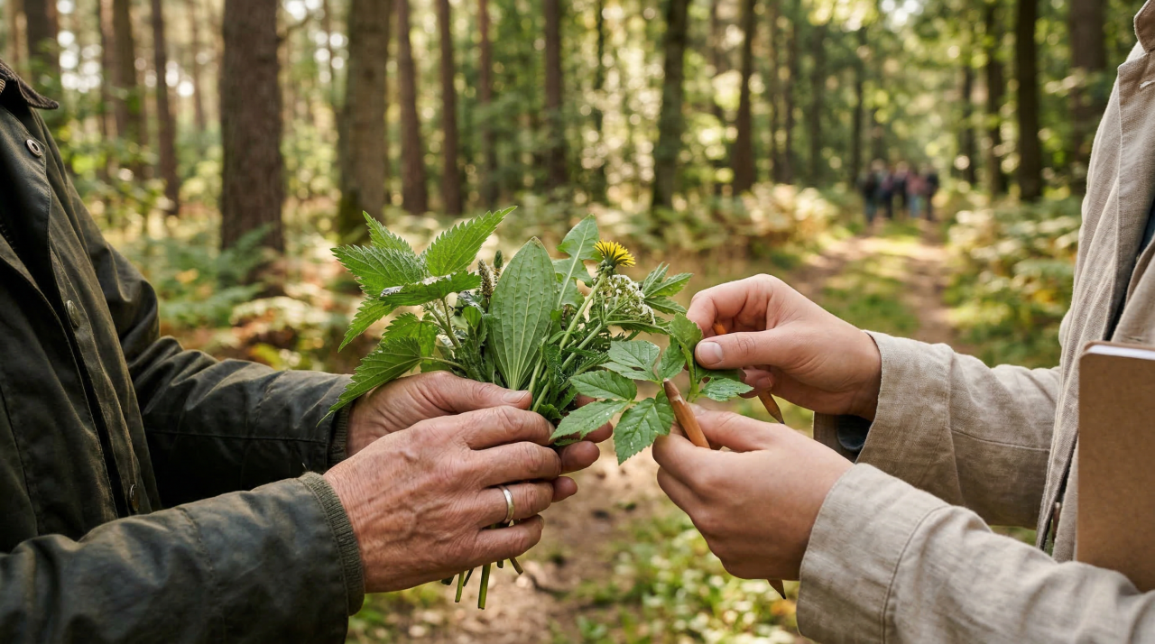 Kr&auml;uterwanderung // &copy; Generiert mit Adobe Firefly / Gemini