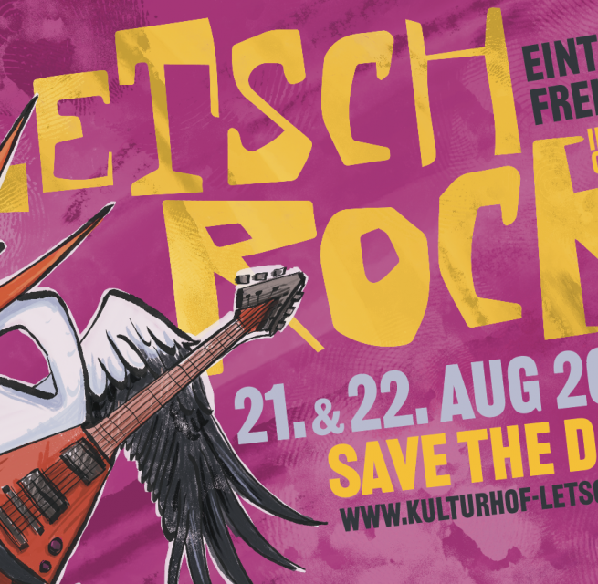 Save the Date LetschRock 2026 // &copy; Kulturhof Letschow e.V.