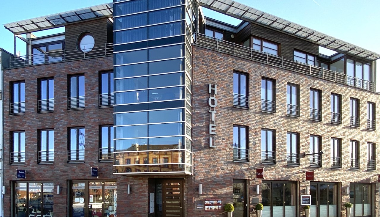 Au&szlig;enansicht Hotel Kontorhaus Stralsund, &copy; Hotel Kontorhaus