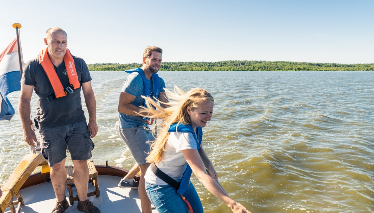 Segel setzen an Bord der Twee Gebroeders, © TMV/ Süß Segel setzen an Bord der Twee Gebroeders, © TMV/ Süß