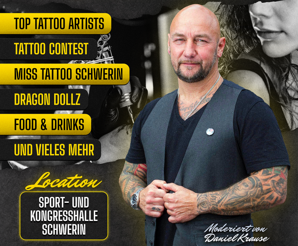 Tattoo Conventie - Inkt van legendes Schwerin // © Ink & Beauty Gbr Tattoo Conventie - Inkt van legendes Schwerin // © Ink & Beauty Gbr