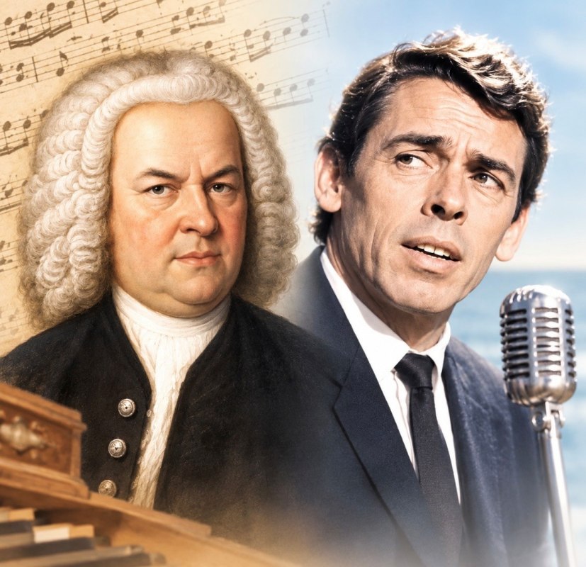 Bach + Brel // &copy; Collage: chatgpt