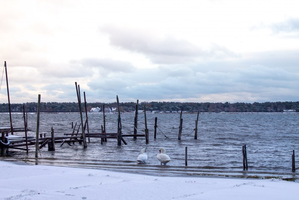 Klein Zicker Hafen Winter, © Kurverwaltung Mönchgut