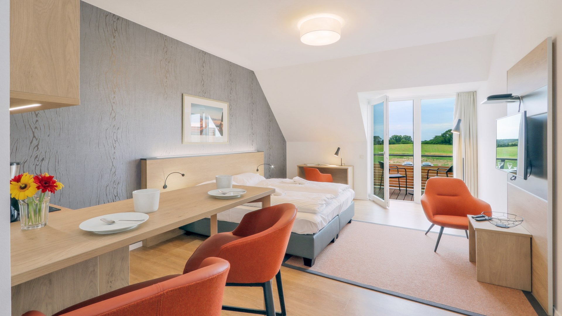 Übernachten im Ferienhaus Wreecher Idyll // © NOVASOL Übernachten im Ferienhaus Wreecher Idyll // © NOVASOL