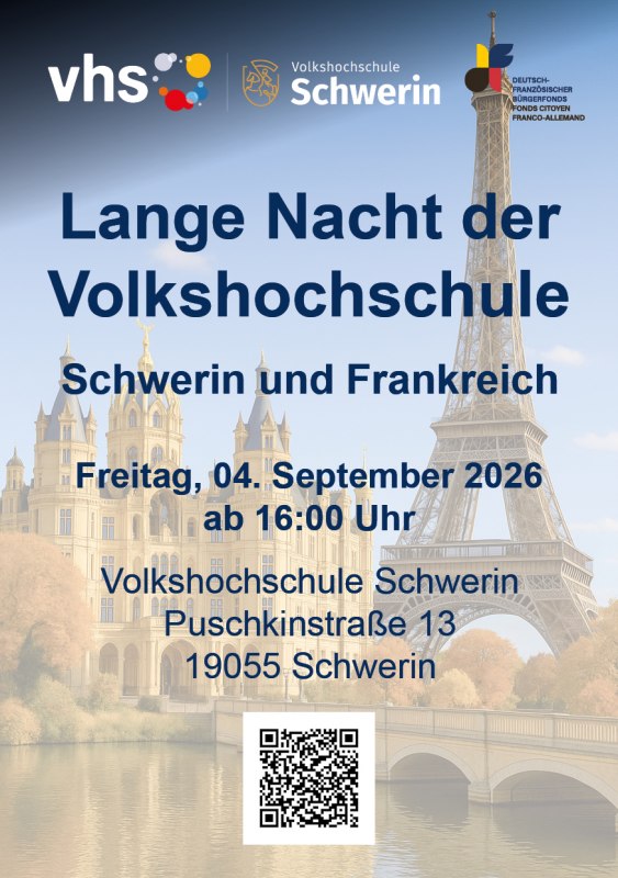 © Volkshochschule Schwerin © Volkshochschule Schwerin