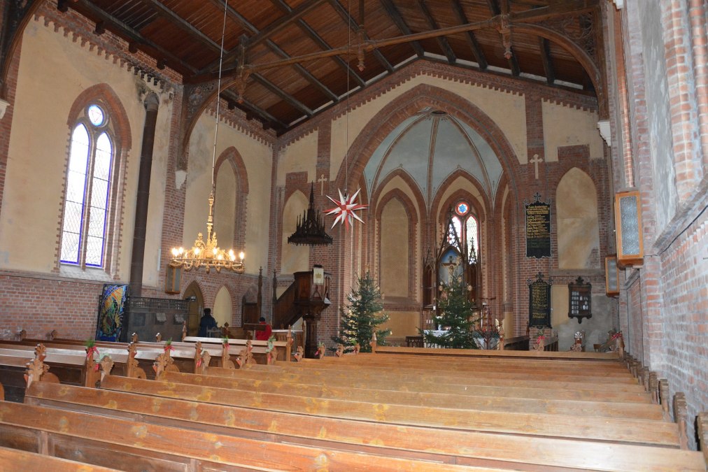 Die Kirche in Banzkow Innenansicht, © Foto: Karl-Georg Haustein