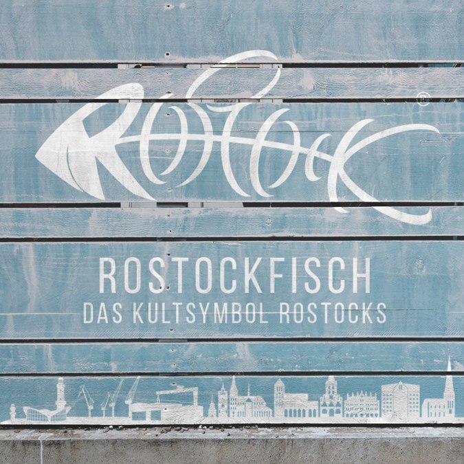 Das Kultsymbol, dessen Elemente den Stadtnamen Rostock ergeben., © www.rostockfisch.de