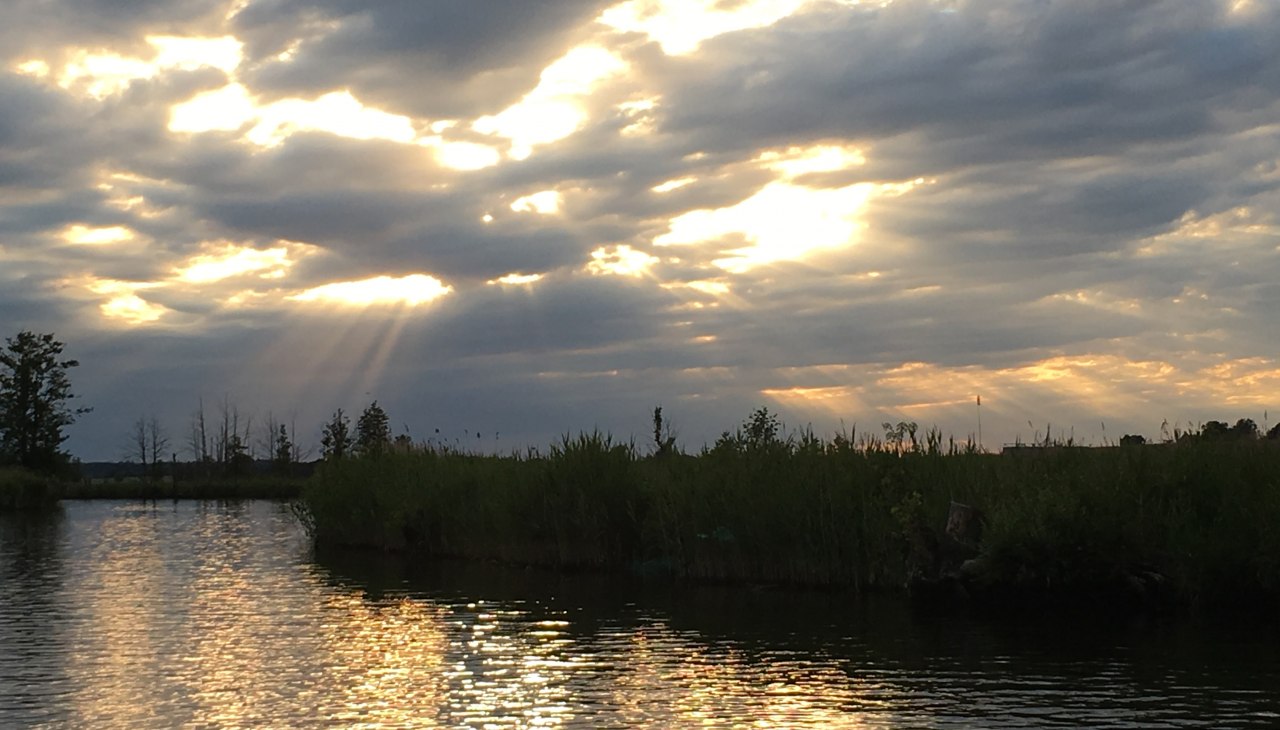 Abendstimmung an der Peene, &copy; Mecklenburgische Seenplatte