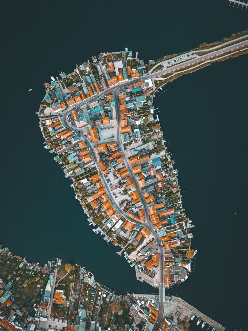 Malchow von oben, © Tourist-Information Malchow Malchow von oben, © Tourist-Information Malchow