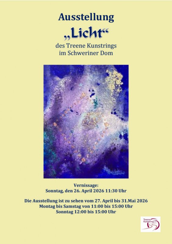 Poster van de tentoonstelling // © Vera Labrenz - Treene Kunstring e.V. Poster van de tentoonstelling // © Vera Labrenz - Treene Kunstring e.V.