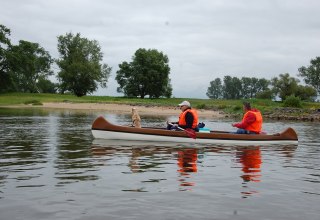 Von Dömitz aus können erfahrene Wasserwanderer die ehemalige innerdeutsche Grenze erkunden., © Gabriele Skorupski Von Dömitz aus können erfahrene Wasserwanderer die ehemalige innerdeutsche Grenze erkunden., © Gabriele Skorupski