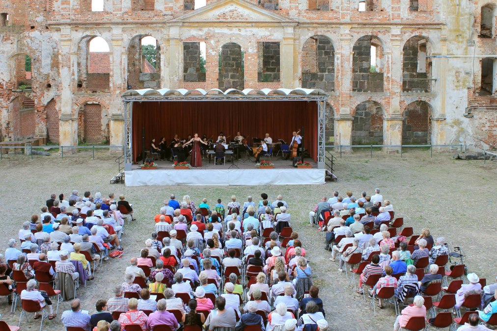 Innenhof der Kloster- und Schlossanlage, © Stadt Dargun Innenhof der Kloster- und Schlossanlage, © Stadt Dargun