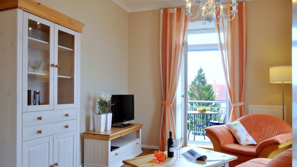 Wohnzimmeransicht Ferienwohnungen Villa Germania, © Hotel Westfalia Wohnzimmeransicht Ferienwohnungen Villa Germania, © Hotel Westfalia