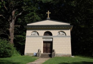 Das Louisen-Mausoleum im Schlosspark Ludwigslust., &copy; Gabriele Skorupski