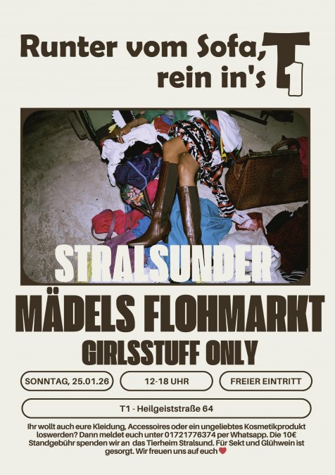 Stralsunder M&auml;dels Flohmarkt, &copy; Werbezentrum MV GmbH