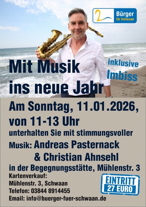 Plakat Andreas Pasternack 12 cm 11012026, © Bürger für Schwaan Plakat Andreas Pasternack 12 cm 11012026, © Bürger für Schwaan