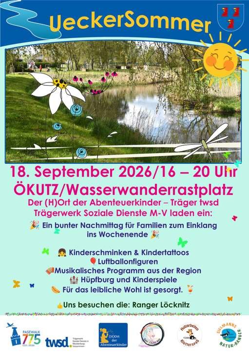 UeckerSommer (H)Ort der Abenteuerkinder Träger twsd Trägerwerk Soziale Dienste M-V 18. September // © (H)Ort der Abenteuerkinder Träger twsd Trägerwerk Soziale Dienste M-V UeckerSommer (H)Ort der Abenteuerkinder Träger twsd Trägerwerk Soziale Dienste M-V 18. September // © (H)Ort der Abenteuerkinder Träger twsd Trägerwerk Soziale Dienste M-V