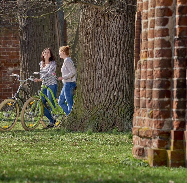 Die Klosterruine Eldena war das Lieblingsmotiv Caspar David Friedrichs, &copy; TMV/pocha.de