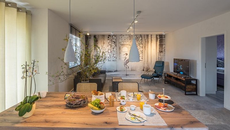 Genießen Sie puren Luxus in Ihrer Ferienwohnung. // © Daniel Wicklein Genießen Sie puren Luxus in Ihrer Ferienwohnung. // © Daniel Wicklein
