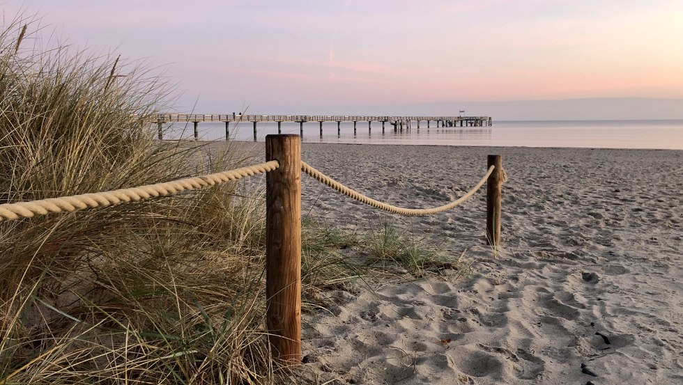 Strandwandeling in de kustplaats aan de Oostzee Boltenhagen // © BAIS GmbH Strandwandeling in de kustplaats aan de Oostzee Boltenhagen // © BAIS GmbH