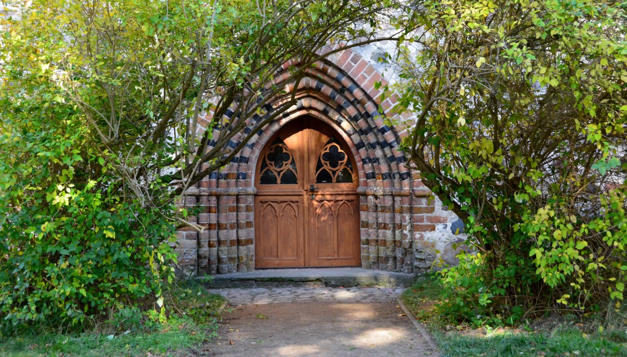 Kirche Groß Gievitz, Südportal, © Förderverein Kirche Groß Gievitz, Südportal, © Förderverein