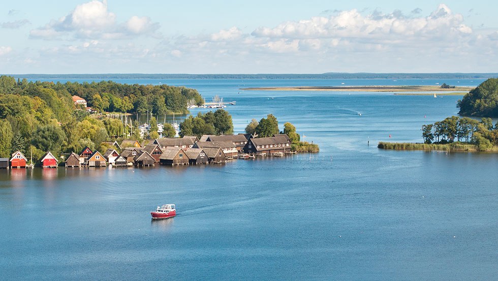 Blick auf die Müritz vom Kirchturm in Röbel/Müritz // © Christin Drühl Blick auf die Müritz vom Kirchturm in Röbel/Müritz // © Christin Drühl
