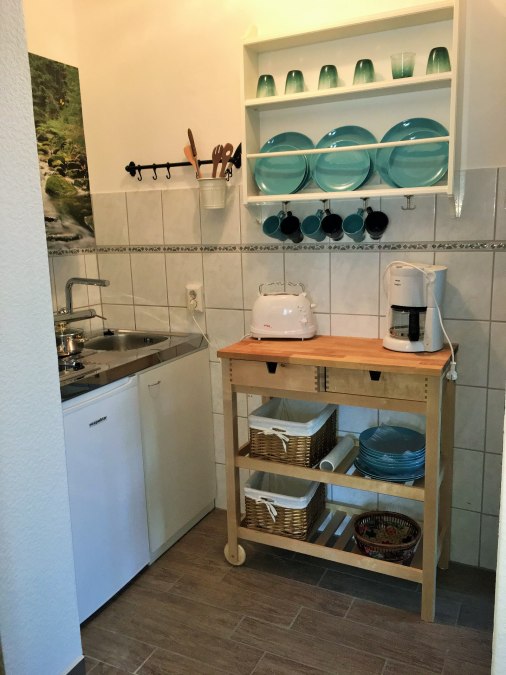 Auch in einer Pantry lassen sich leckere Urlaubsgerichte zubereiten, © Anja Kehrberg