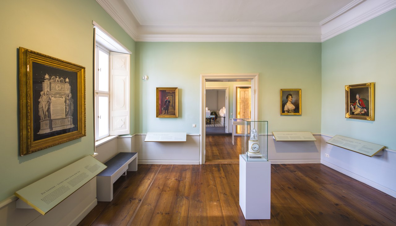 Museum Luisengedenkstätte im Schloss Hohenzieritz, © SSGK MV / Timm Allrich Museum Luisengedenkstätte im Schloss Hohenzieritz, © SSGK MV / Timm Allrich