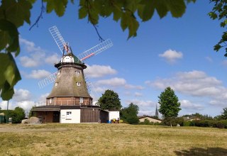 Kr&ouml;peliner M&uuml;hle im Sommer // &copy; F&ouml;rderverein Kr&ouml;peliner M&uuml;hle e. V.