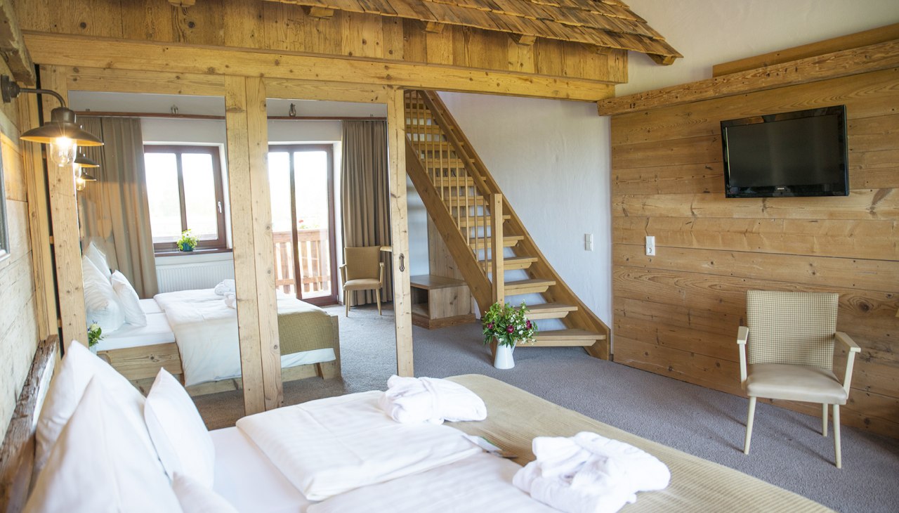 Scheunenzimmer, © Golchener Hof M. Müller Scheunenzimmer, © Golchener Hof M. Müller