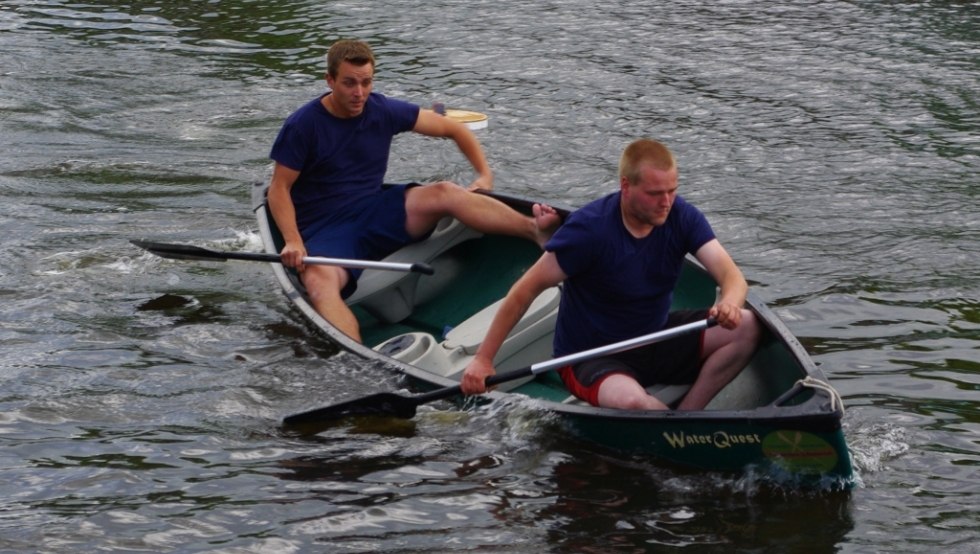 Das Anglerfest an der Recknitz - Geschicklichkeit ist gefragt, © Anglerverein "An der Recknitz" Marlow/Klaus Schwandt