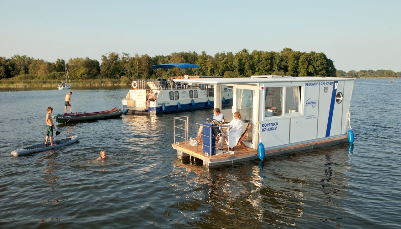 Febomobil 720 Cabin, Kormoran 1280, SUP und Kanus, &copy; Harald Mertes