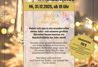 Silvesterparty im Rauchhaus, © Rauchhaus Möllin