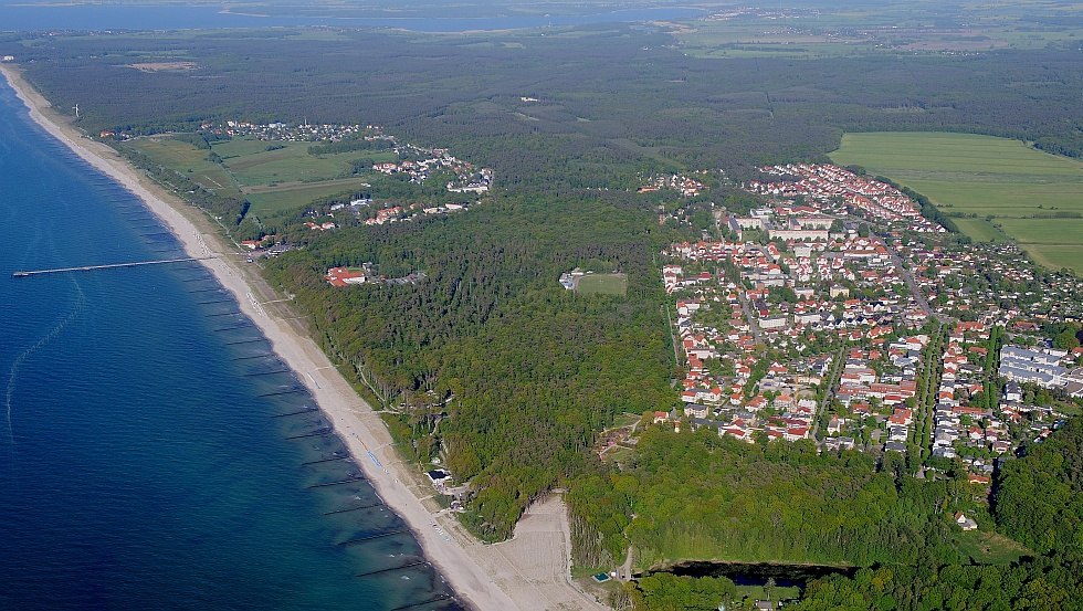 Luftbildaufnahme von Graal-Müritz // © Tourismus- und Kur GmbH Luftbildaufnahme von Graal-Müritz // © Tourismus- und Kur GmbH