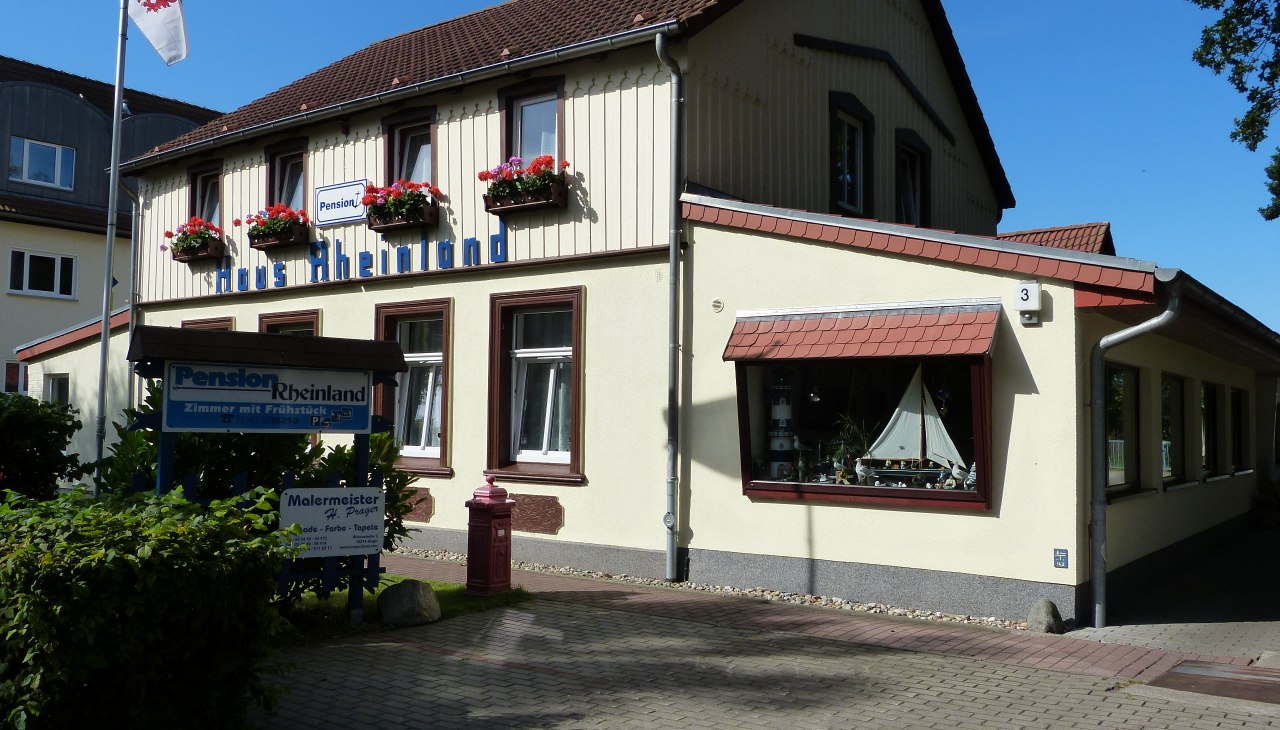 Außenansicht Pension, © Inge Prager