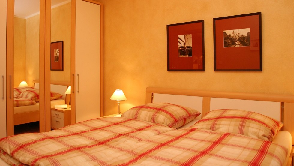 Voll ausgestattetes Schlafzimmer, © Fam. Borkers Voll ausgestattetes Schlafzimmer, © Fam. Borkers