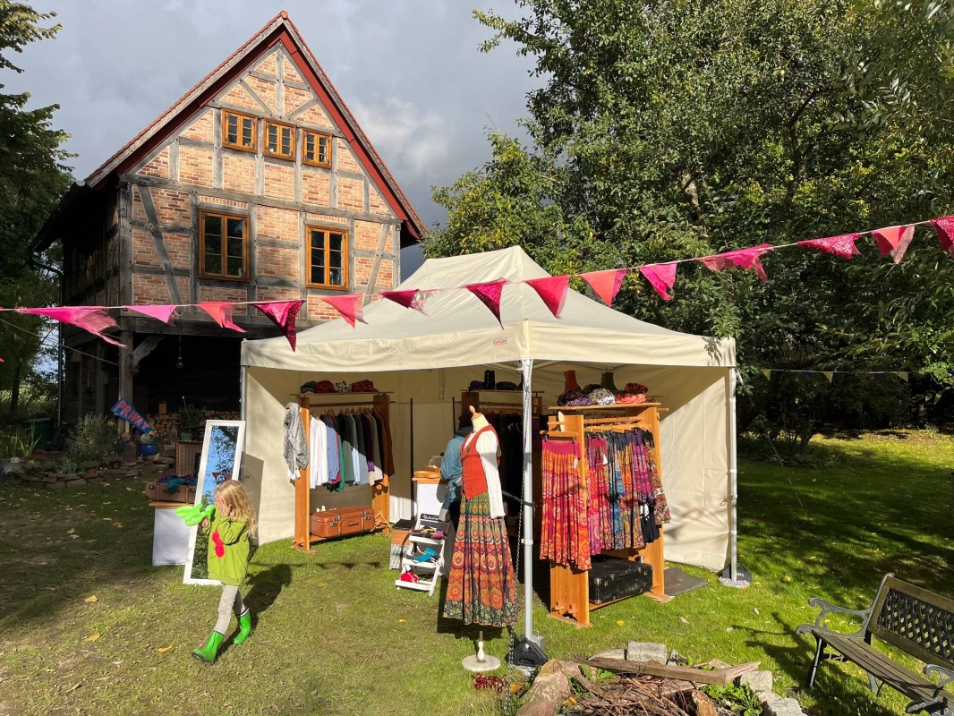 Marktstand auf dem Rundweg // &copy; Markus Ort
