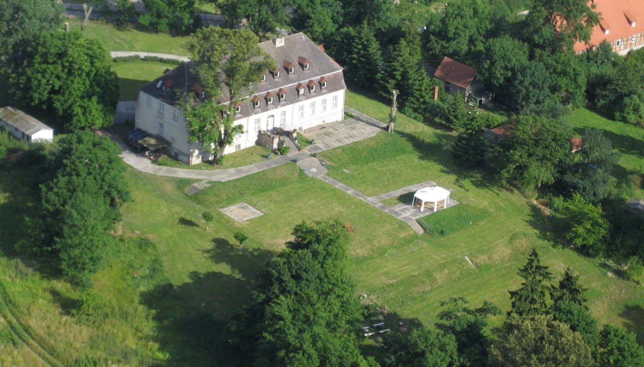 Gutshaus Ramin von oben, © Jolanta Grenke Gutshaus Ramin von oben, © Jolanta Grenke