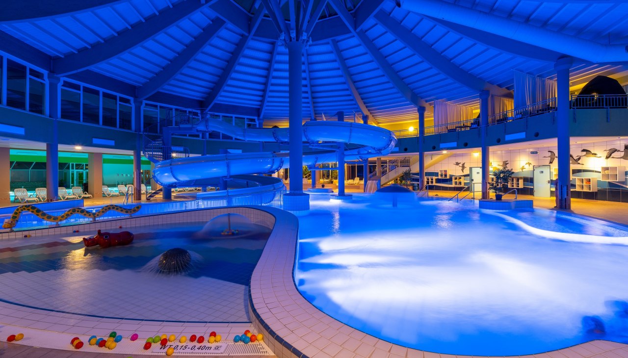 Zwemgebied bij de MüritzTherme, op slechts 3 minuten lopen, © MüritzTherme Zwemgebied bij de MüritzTherme, op slechts 3 minuten lopen, © MüritzTherme