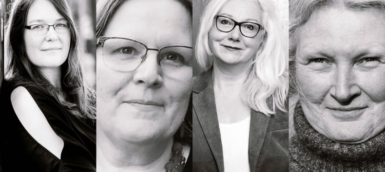 Lesung mit den M&ouml;rderischen Schwestern // &copy; S. Maria Ahlert, Anja Feldhorst, Anja H&auml;nel und Wiebke Salzmann (bereitgestellt)