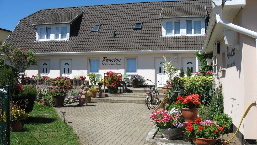 Außenansicht Pension Muttis Gute Stube // © Mutti's Gute Stube Außenansicht Pension Muttis Gute Stube // © Mutti's Gute Stube