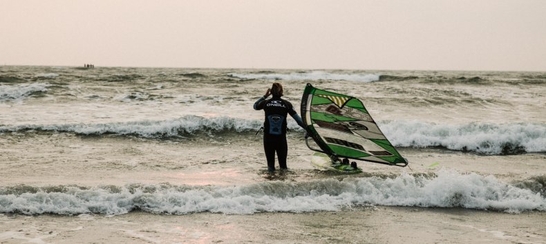Windsurfen auf der Ostsee, &copy; TMV/Roth