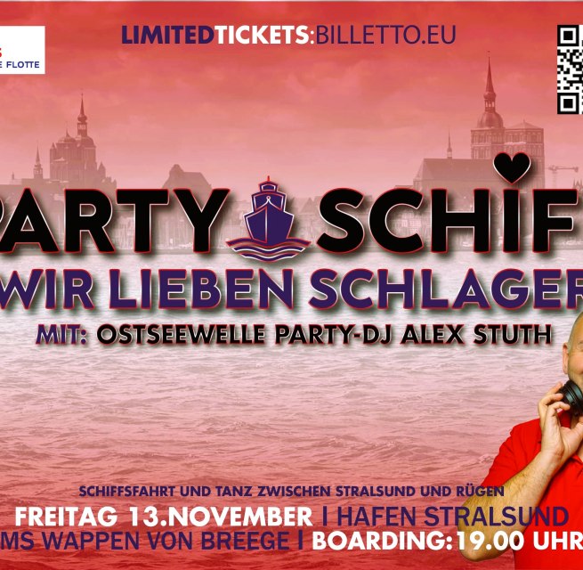 Partyschiff-wir lieben Schlager // &copy; Heiko Kr&uuml;ger