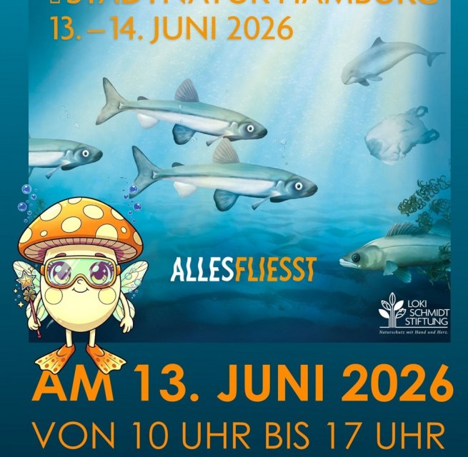 Plakat Langer Tag der StadtNATUR 2026 // &copy; Loki-Schmidt-Stiftung/ Stadt Hagenow