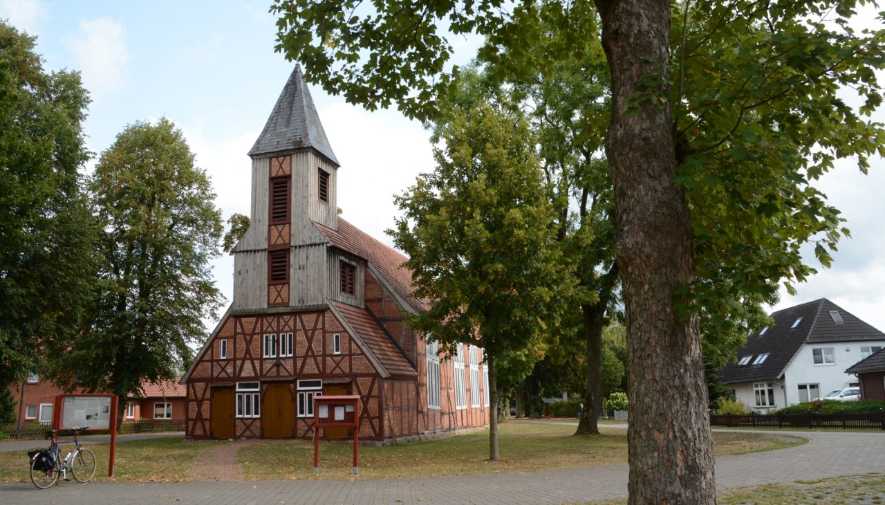 Fachwerkkirche Kirch-Jesar, © Tourismusverband Mecklenburg-Schwerin Fachwerkkirche Kirch-Jesar, © Tourismusverband Mecklenburg-Schwerin