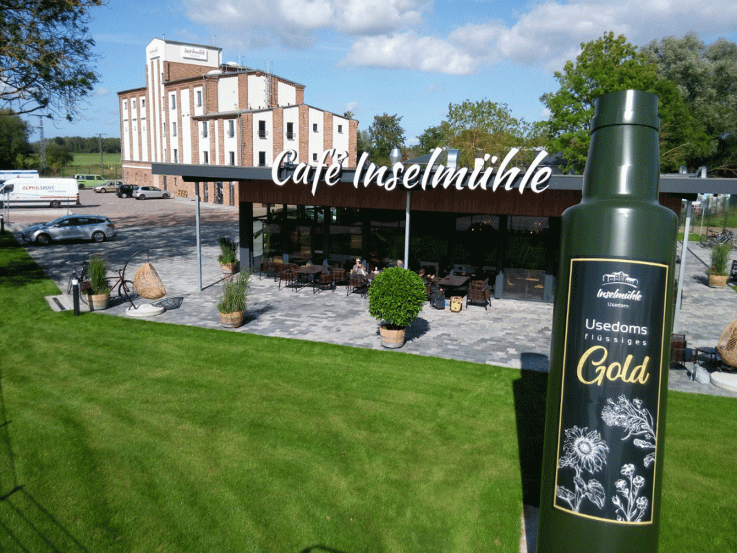 Die Naturmanufaktur befindet sich im s&uuml;dlichen Teil der Sonneninsel Usedom. // &copy; Inselm&uuml;hle Usedom GmbH
