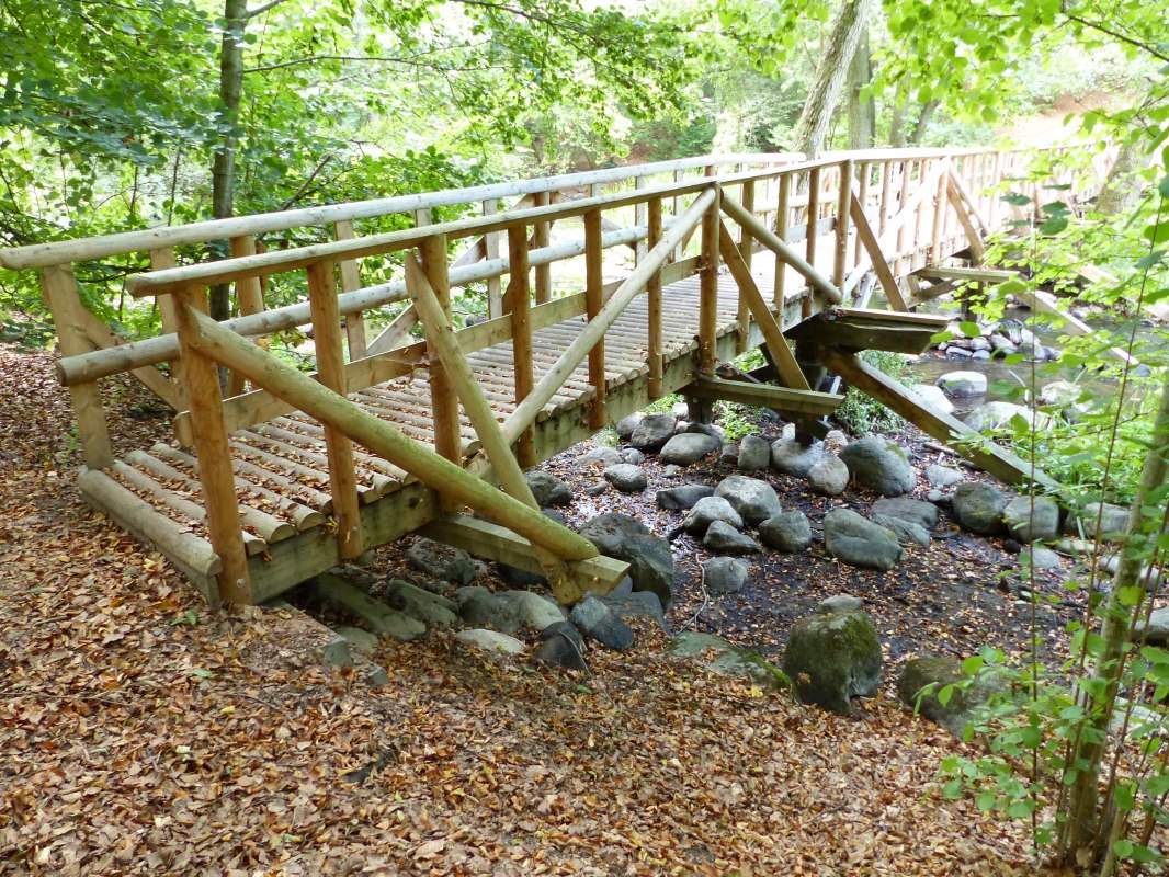 Br&uuml;cke im Warnowtal bei Gro&szlig; G&ouml;rnow // &copy; Naturpark Sternberger Seenland