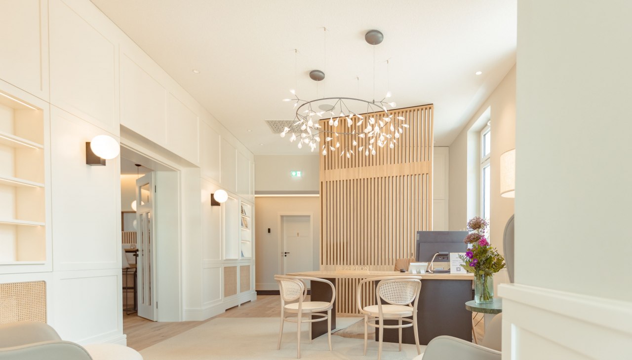 Rezeption, © Strandhotel Ostende Rezeption, © Strandhotel Ostende