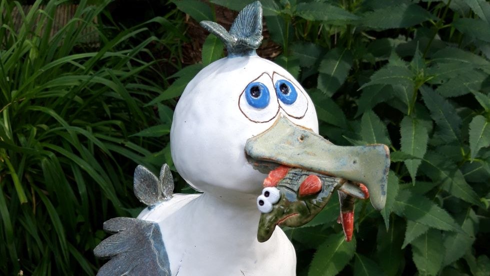 Möwe, © Haus- und Gartenkeramik Brück Möwe, © Haus- und Gartenkeramik Brück