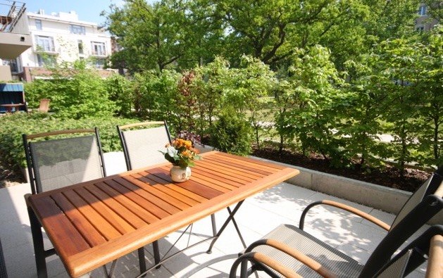 Ferienwohnung mit Terrasse, © InterDomizil Ferienwohnung mit Terrasse, © InterDomizil